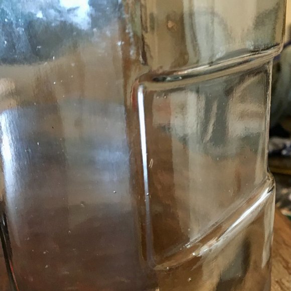 Collectible Vintage Retro Glass Decanter Patented - Picture 3 of 16